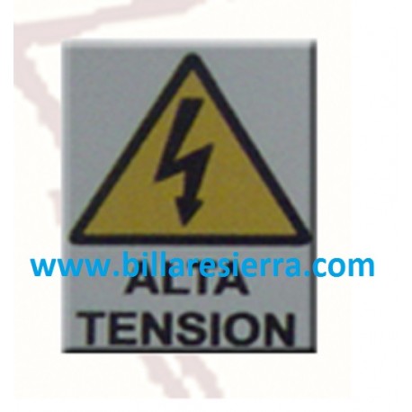 Pegatina Alta Tensión
