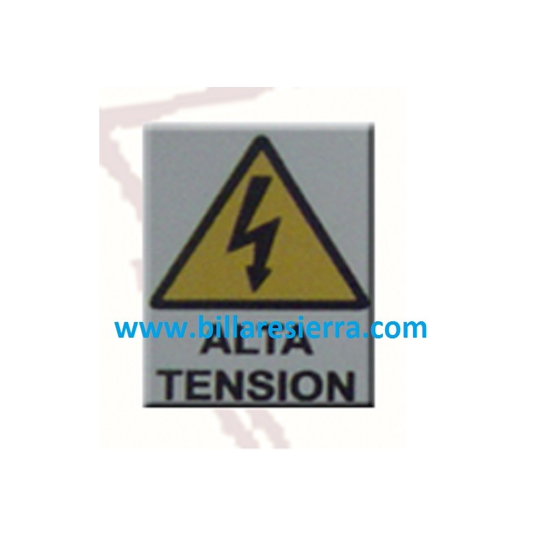 Pegatina Alta Tensión