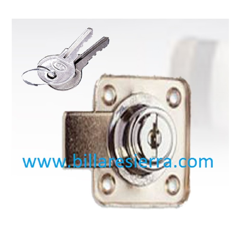 Cerradura puerta pool Aga 25mm