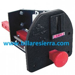 Monedero futbolín/billar S.Sierra 0,5 - 1 - 2€ Tirar