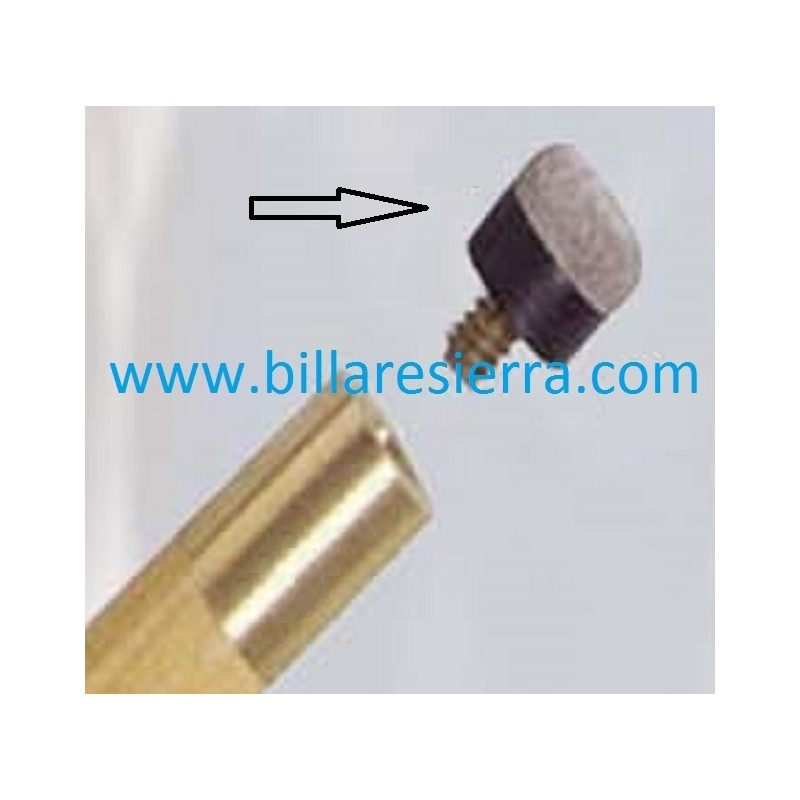 Suela taco rosca metálica 11-12mm