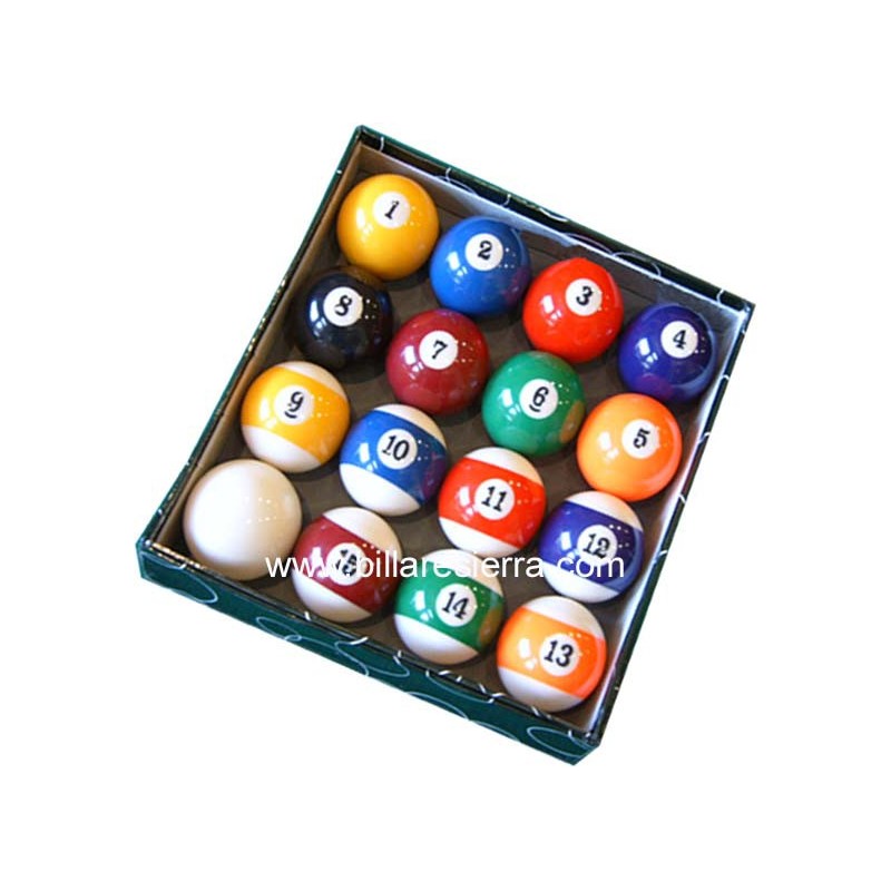 Juego bolas Pool 51/47
