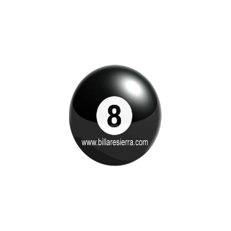 Bola Pool nº 8 negra