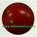 Bola futb. plastimarmol roja 34mm, 36gr