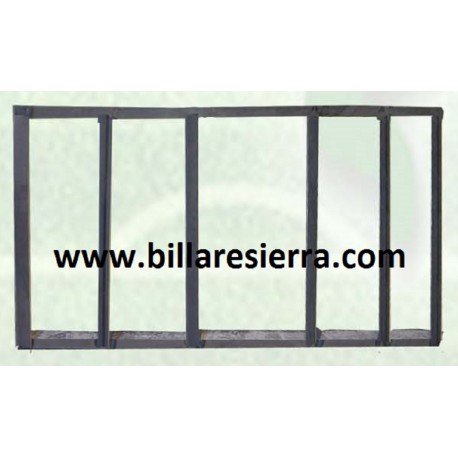 Emparrillado chapa futb. Imperial