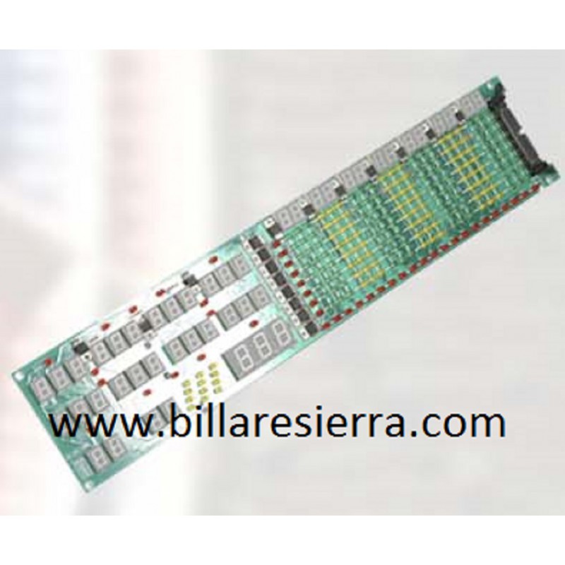 Placa display KP marcador Dian