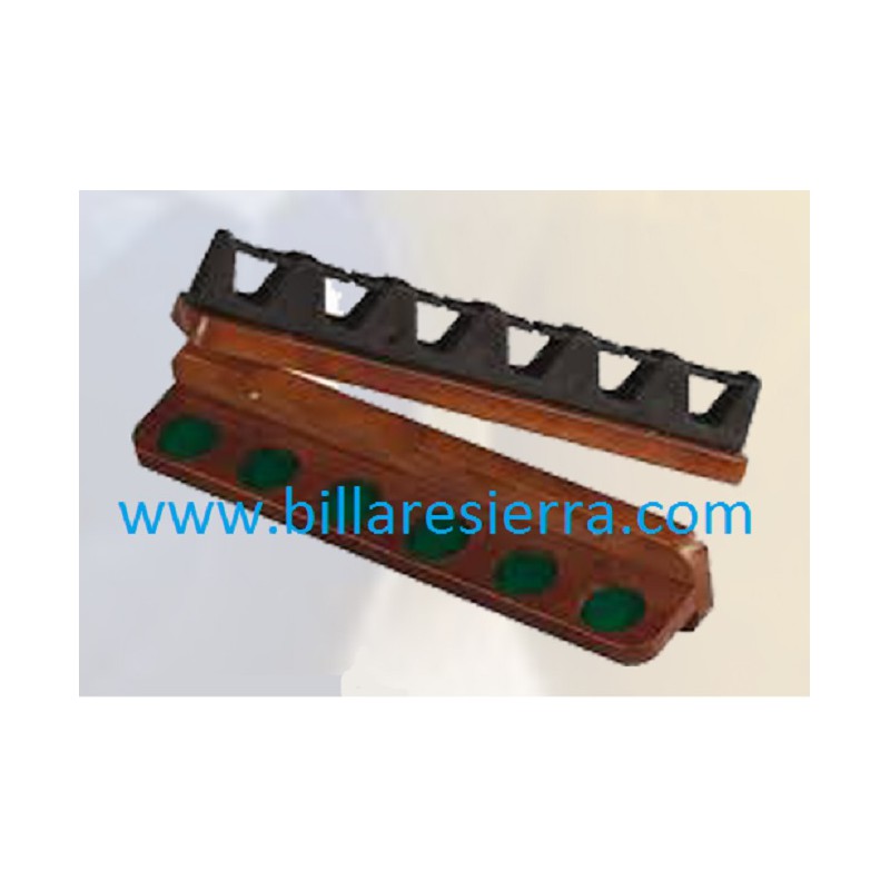 Taquera goma-madera 2P/tacos