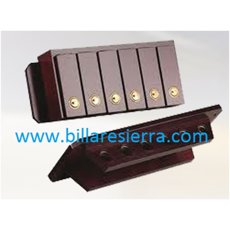 Taquera casillero 6 llaves 2P