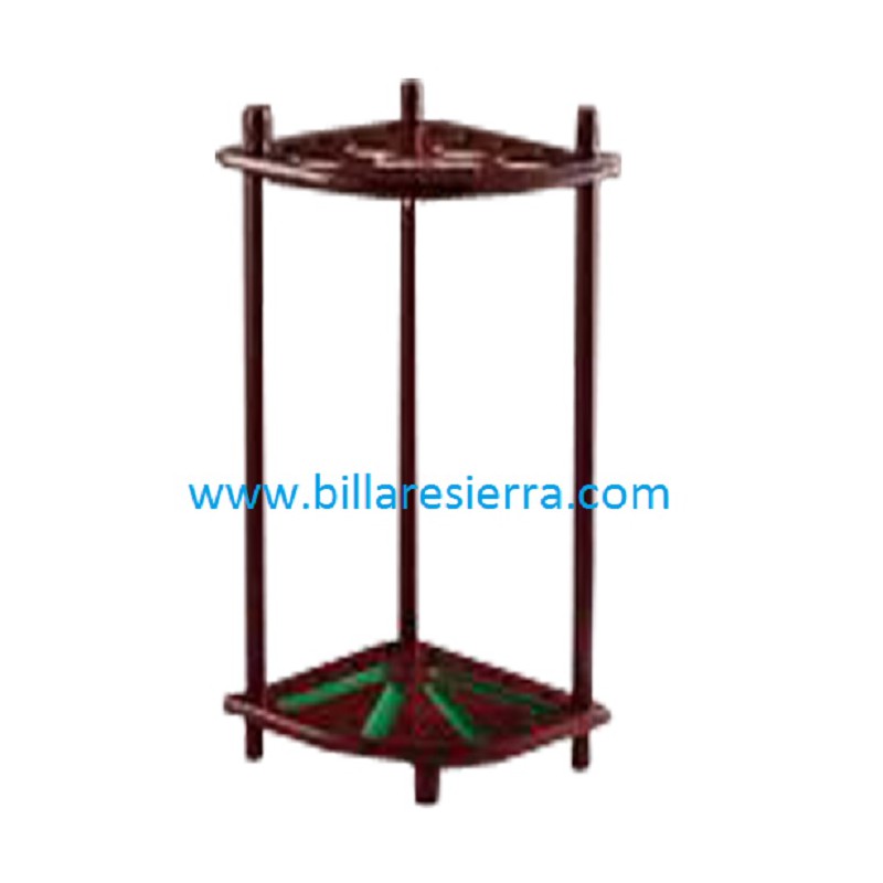 Taquera madera pie esquinera 8 tacos