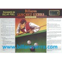 Reglamento billar pool (chapolin) S.S.