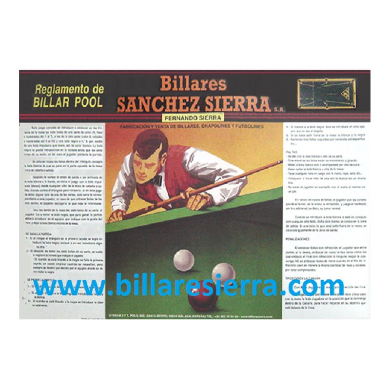 Reglamento billar pool (chapolin) S.S.
