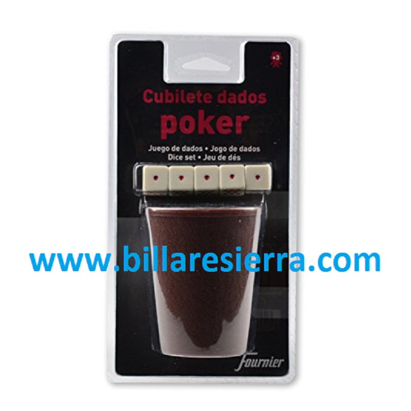 Cubilete y Dados Poker