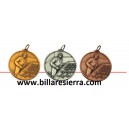 Medalla billar (oro, plata o bronce) 5.5 cm