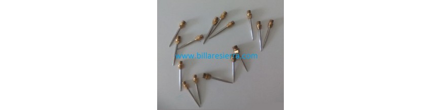 Pointes en acier